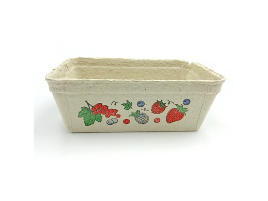 Ecological cellulose container for fruit, 250g