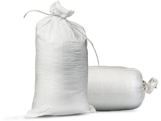Bags 60x100cm white pp for sand, construction waste, grain