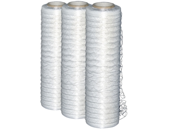 Manual palletizing net, flexible 40%, colorless, pack of 8