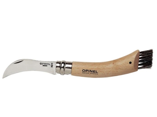 Opinel folding knife for mushroom pickers 08 in an elegant case