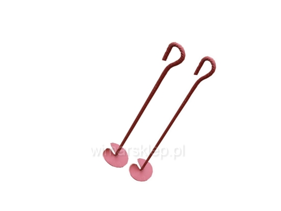 Orchard anchors, fastening to tension wires
