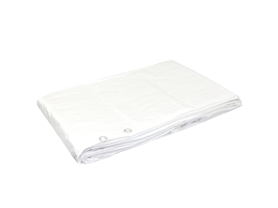 TARPAULIN PE white Reinforced 90g/m2