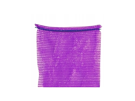 Purple raschel bag 50x80cm, load capacity 25-30kg, 100pcs