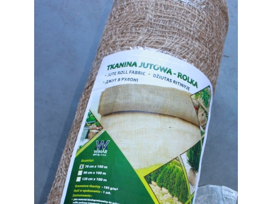 nursery jute in a roll 100m x 70-110cm