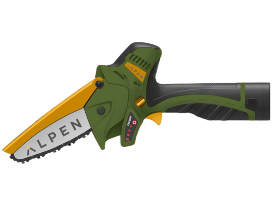 ALPEN BEVERIN 10 Swiss Cordless Saw For Professionals, two batteries