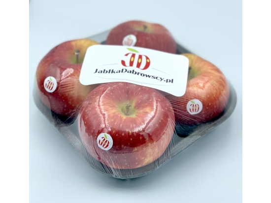 Gray pulp extrusion 4 fruits apples tomatoes