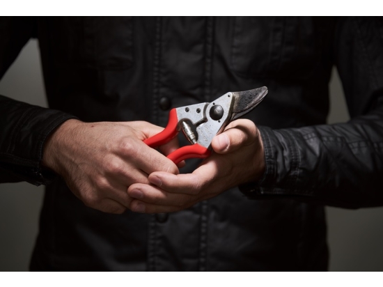 Felco 6 Pruning Shears, an ergonomic lightweight model
