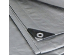TARPAULIN PE Silver-Black Mega Thick, 260g/m2