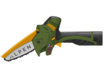 ALPEN BEVERIN 10 Swiss Cordless Saw For Professionals, two batteries