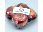 Gray pulp extrusion 4 fruits apples tomatoes