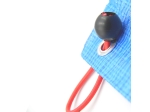 Fixing rubber bands with a ball, for tarpaulins, tents
