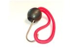 Tarpaulin fastening rubber bands with ball and hook,