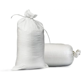 Bags 60x100cm white pp for sand, construction waste, grain