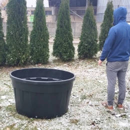 Flowerpot 500L 120/110 x 65cm Fenice