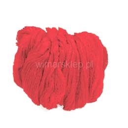 Packaging net, knitted mesh sleeve, 50cm/250m, red
