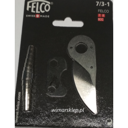 7/3-1 Kit: blade, spring, adjustment key FELCO