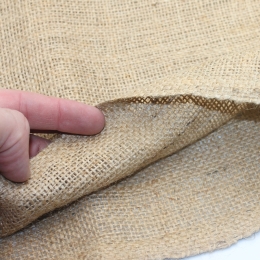 Natural jute bags, various sizes, 10 pcs