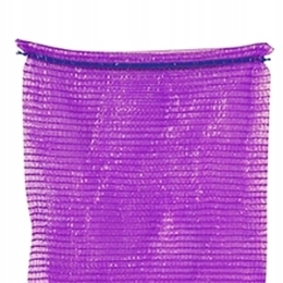 Purple raschel bag 50x80cm, load capacity 25-30kg, 100pcs